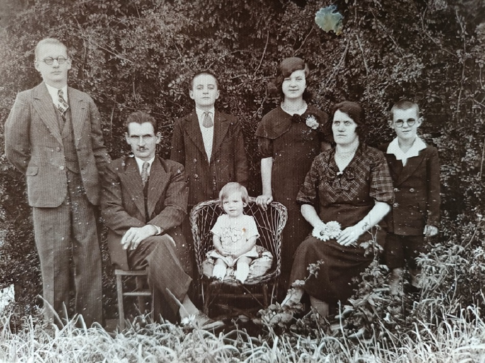 Familie Urbaniak in Bruay-en-Artois 1938